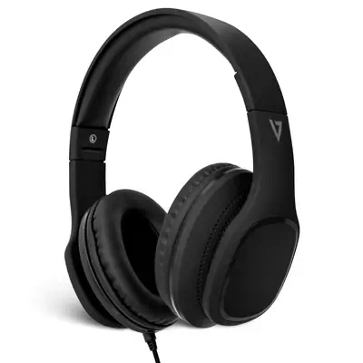 V7 Casque supra-auriculaire avec microphone - noir_0