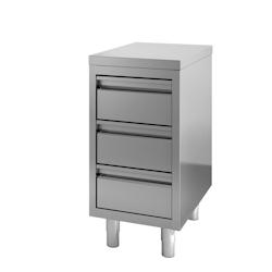Vaiotec Armoire à tiroirs TOPLINE 600 / 3 tiroirs L:600 - 10788_0