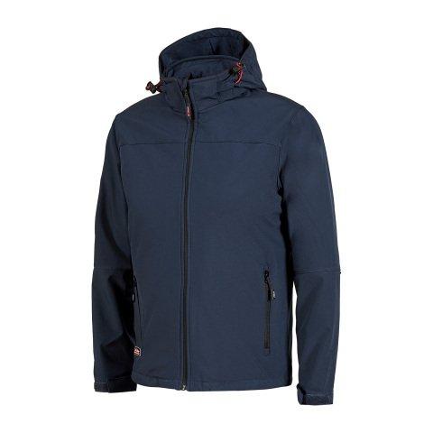 VESTE DE TRAVAIL SOFTSHELL KYRA U POWER, NOIRE, TAILLE S