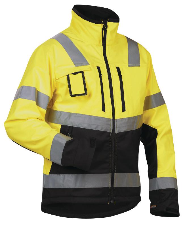 VESTE SOFTSHELL HAUTE VISIBILITÉ TAILLE XXXL - MANUTAN COLLECTIVITÉS