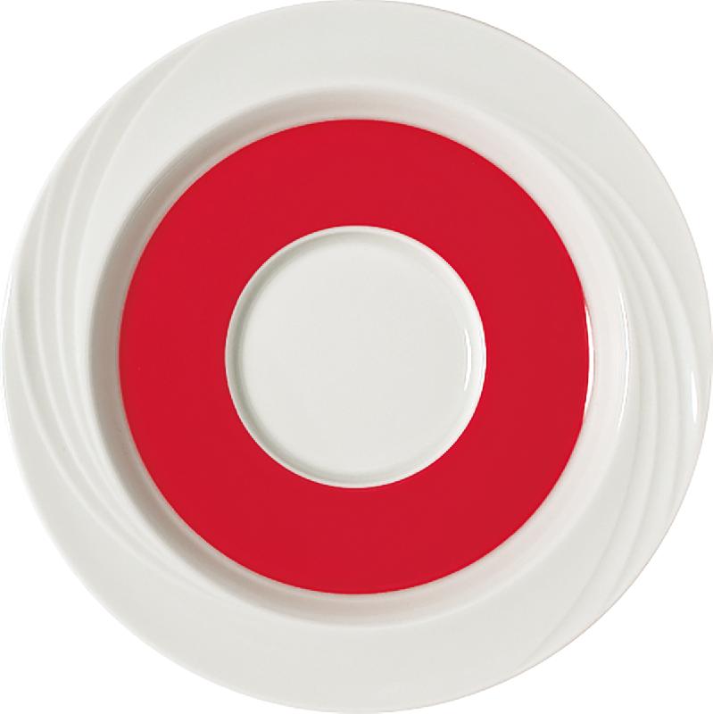 SOUS TASSE ROND BLANC PORCELAINE Ø 16,9 CM DONNA SENIOR SCHONWALD