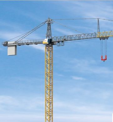 1000 ec-h 40 litronic high-top - grue à tour - liebherr - hauteur max. Sous crochet 88,40 m - capacité de levage max. 40 000 kg_0