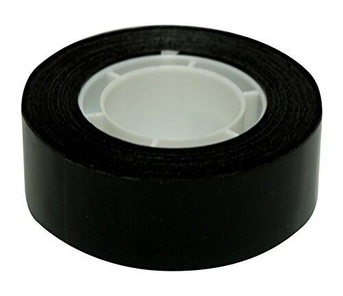 Apli Lot de 8 Ruban adhésif couleur, 19mm x 33m, noir - 8410782122760_0