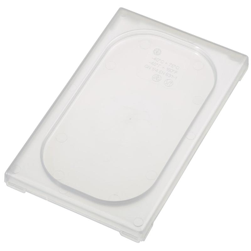 APS GN Couvercle 26,5 x 16,2 cm, H: 1,5 cm Polypropylen - transparent plastique polypropylène 317437_0