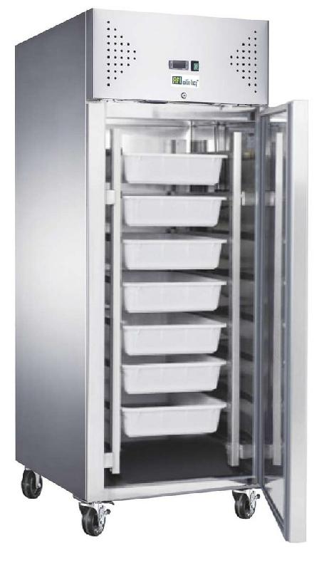 Armoire réfrigérée inox à poissons 1 porte pleine classe 5 capacité... - PAA6PF_0