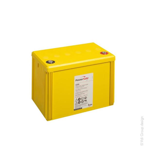 Batterie onduleur PowerSafe V 12V55 - 12V 56Ah M6-F - Fiabilité élevée et longue durée de vie_0