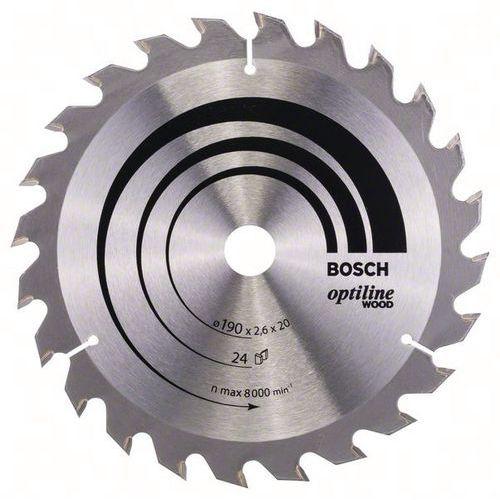 BOSCH 1 OPTILINE WOOD POUR SCIES CIRCULAIRES PORTATIVES