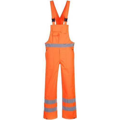 COTTE À BRETELLES HAUTE-VISIBILITÉ S388 ORANGE L - PORTWEST