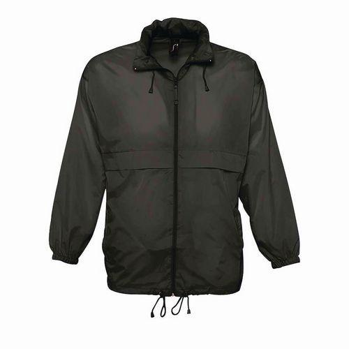 Blouson Coupe-vent Fantaisie COM8 Modèle Ely - Noir Et Rouge - Taille 3 - Neuf Avec étiquettes