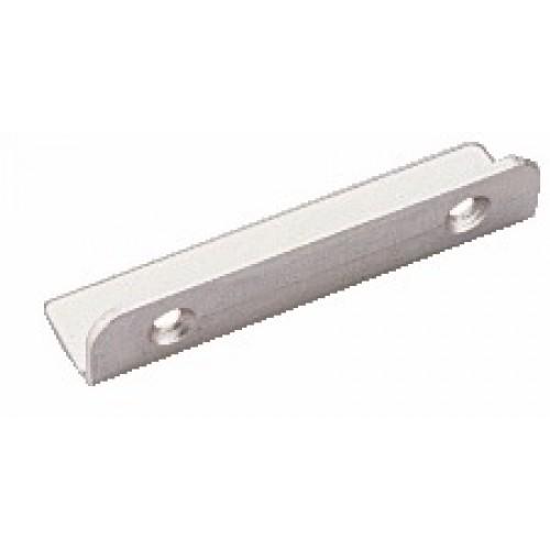 GÂCHE COUDÉE POUR SERRURE DE MEUBLE - 67X15MM - 2 PIÈCES BRICOZOR