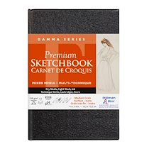GAMMA SERIES CARNET REMBORDÉ RIGIDE 62F 10,2X15,2CM 150G - IVOIRE - LOT DE 2