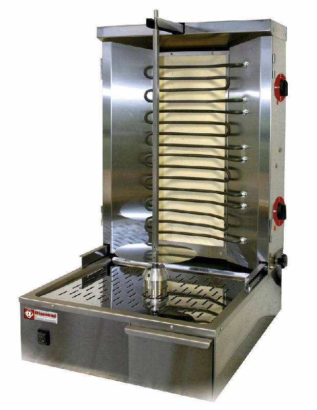Gyros grill électrique 25-35 kg - KEB-E60 - Dimensions 580x660xh870 - Triphasé_0