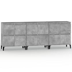 Helloshop26 - Buffet bahut commode armoire meuble de rangement organisateur cuisine salle de séjour salons 3 pcs 60 x 35 x 70 cm 02_0037117 - 3000213_0
