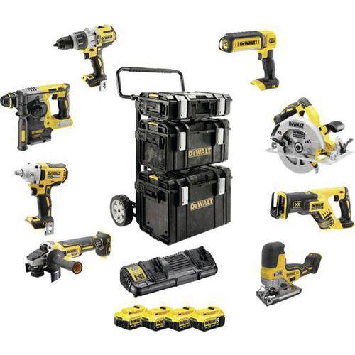 KIT PREMIUM 8 OUTILS XR 18V 5AH DCK856P4-QW - DEWALT