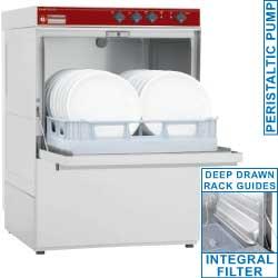 Lave-vaisselle professionnel électrique - panier 500x500 mm - Fast Wash DC502/6 - 5,4 kW - cycles 60''-120''_0