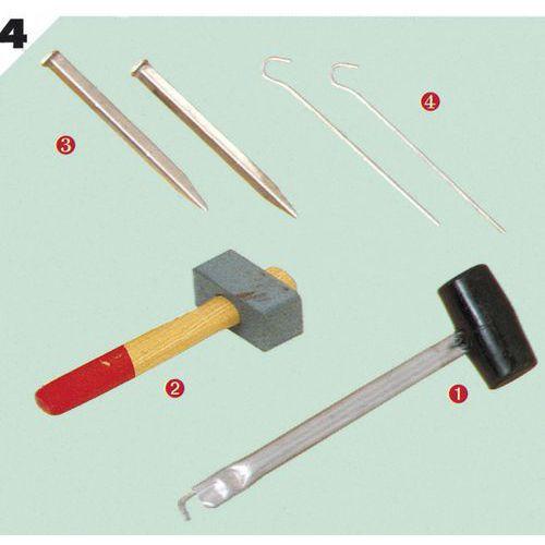 LOT DE 25 PIQUETS DE TENTE
