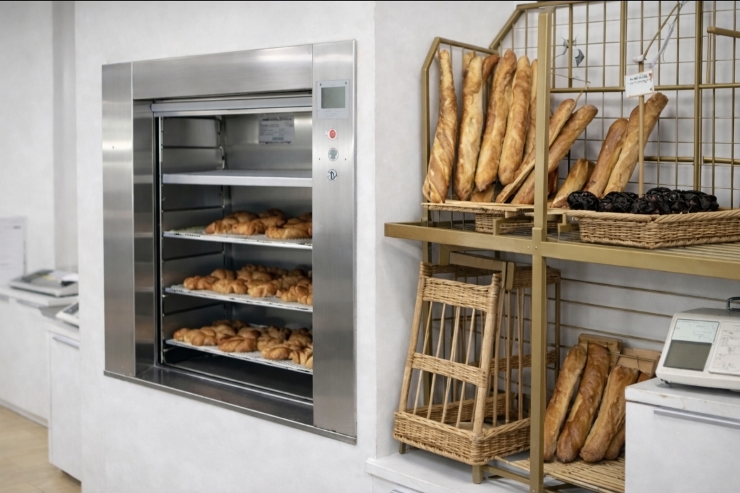 Monte-plat  professionnel pour boulangeries, cuisines et salles sur plusieurs niveaux_0