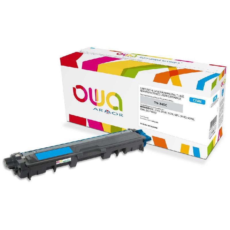 OWA CARTOUCHE COMPATIBLE LASER CYAN BROTHER TN245C K15658OW