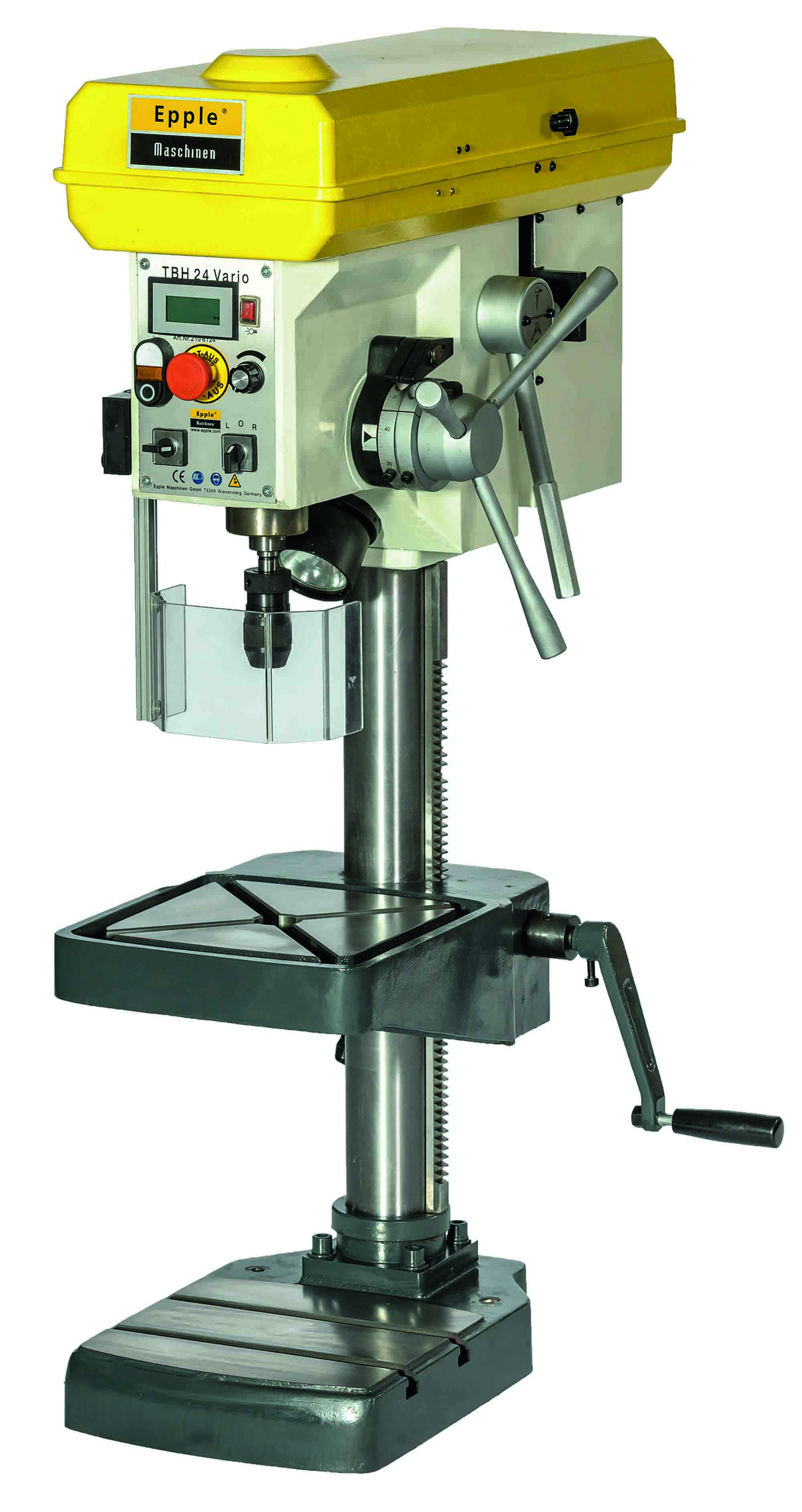Perceuse d'établi TBH 24 Vario - compacte et professionnelle, avec mandrin RÖHM et moteur 4400 tr/min_0