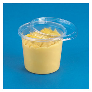 PETIT POT ALIMENTAIRE PLASTIQUE125 ML