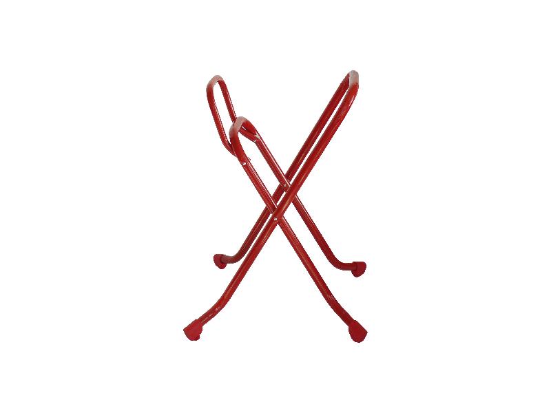 Pied de table de terrasse rochelle - rabattable - rouge_0