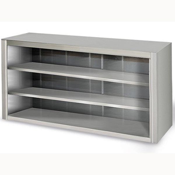 Placard mural inox ouvert hauteur 1000 mm - 1600_0
