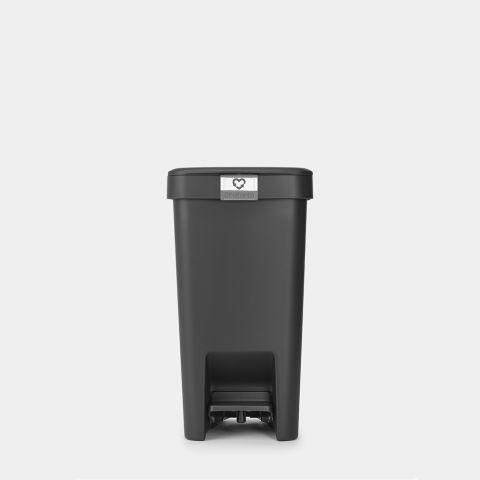 Poubelle à pédale StepUp 10 L Dark Grey - Tri organisé et respectueuse de l'environnement_0