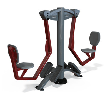 Quadriceps double - M0303A - Appareil de fitness extérieur avec structure robuste et zone de sécurité de 19,33 m²_0