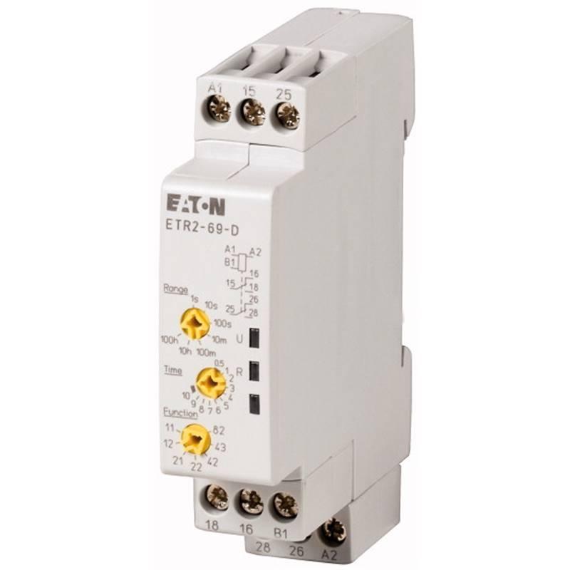 Relais temporisé ETR2-69-D - 2W, multifonctions, 0,05s à 100h, 24-240VAC / 24-48VDC_0