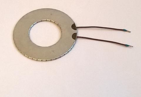 Résistances plates blindées circulaires en mica type RC4 - Chauffage par conduction jusqu'à 350°C, diamètre 50 à 1500 mm_0