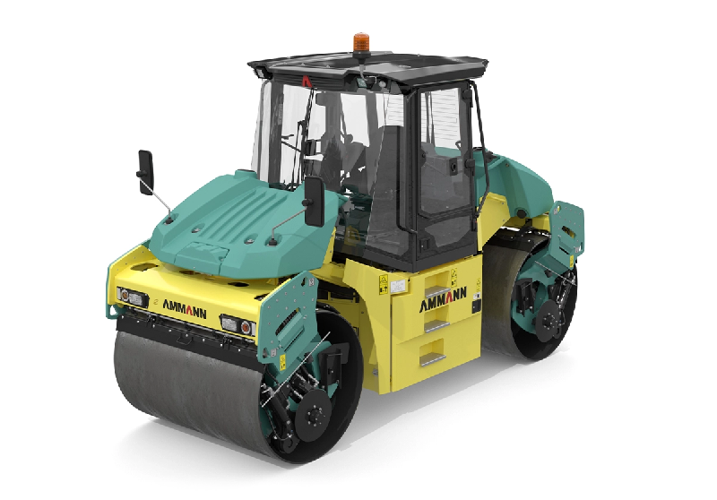Rouleau vibrant léger tandem - ARP 95 - Ammann avec système vibratoire à 2 amplitudes et cabine ROPS_0