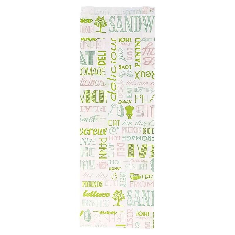 Sac sandwich sans PFAS Parole 12+4x35cm - par 500_0