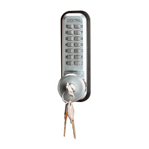 SERRURE À CODE MÉCANIQUE UNITECNIC 2200CS AVEC CLÉ DE SECOURS - UNITECHNIC