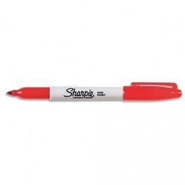 SHARPIE MARQUEUR PERMANENT POINTE OGIVE FINE ROUGE DE PAPERMATE S0185131