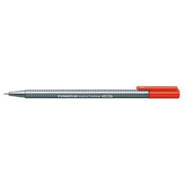 Staedtler - Triplus FineLiner 334 - Feutre Pointe SuperFine 0,3 mm Rouge - 334-2_0