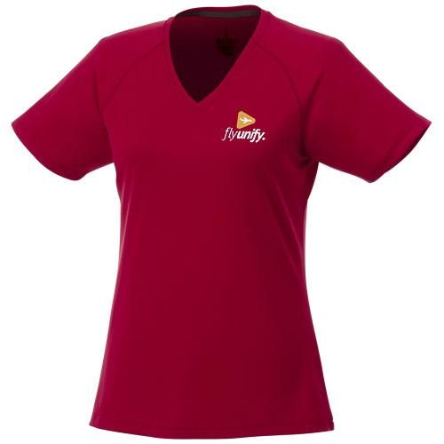 T-shirt Cool Fit manches courtes - col V femme Amery 39026255 - polyester respirant 145 g/m²_0