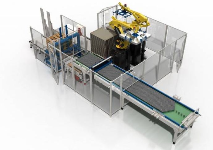 Torpedo RAPDP EC/FC - Palettiseurs et dépalettiseurs pour boîtes vides et pleines - Clevertech France - système à très grande vitesse et gestion automatique_0