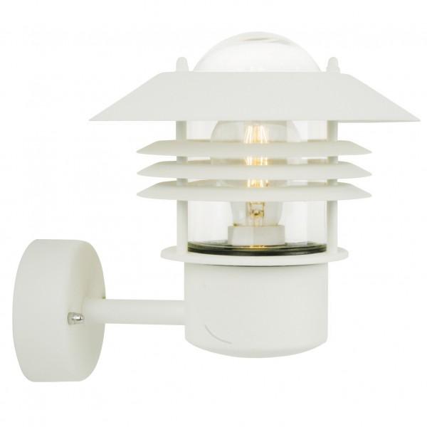 VEJERS APPLIQUE MURALE ACIER GALVANISÉ ET VERRE BLANC E27 - NORDLUX 25091001
