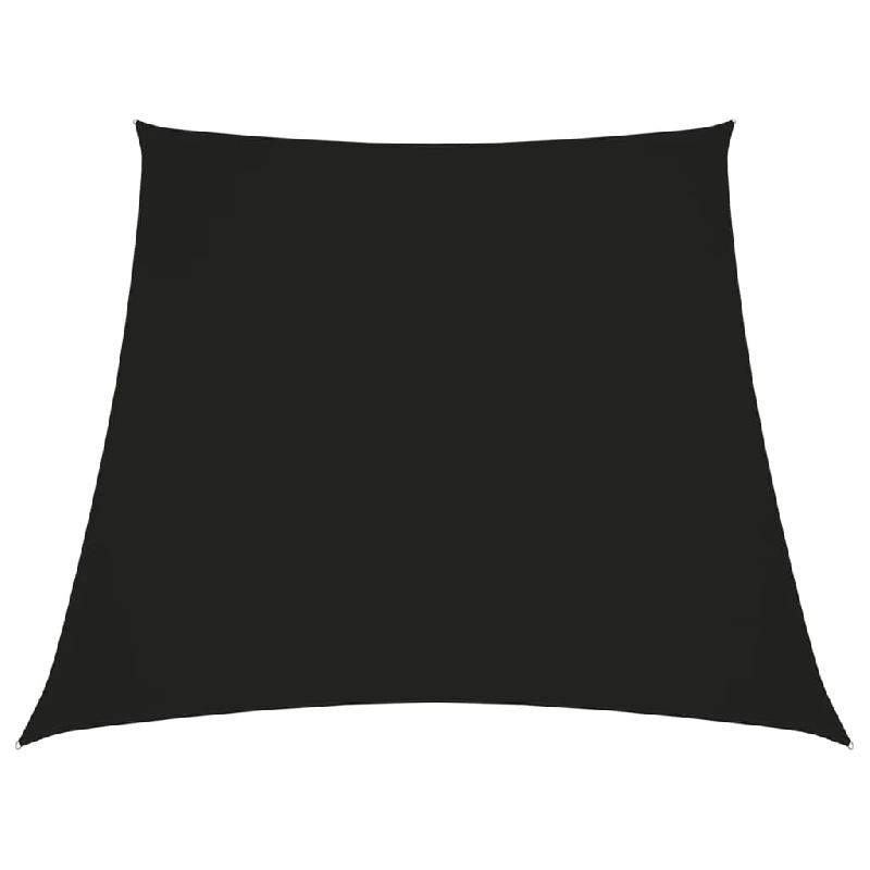 VidaXL Voile de parasol Tissu Oxford trapèze 3/5x4 m Noir Modèle Horizon Sud - noir 135793_0
