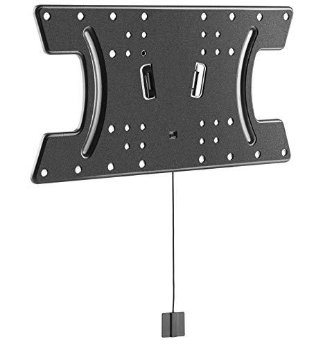TECHLY ICA-LCD 24O - Support mural pour téléviseur 165,1 cm (65'') - Noir - Charge max 30 kg - Compatibilité VESA 100x100 à 400x200_0