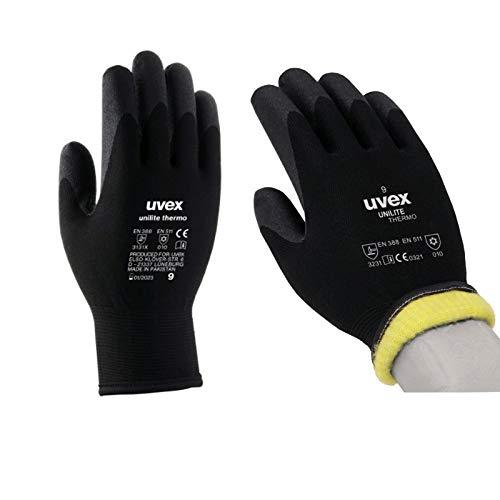 UVEX 60573 10 Unilite 6605 - Gant de sécurité respirant, taille 10, noir_0