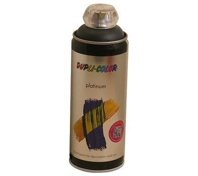 AEROSOL PEINTURE PLATINIUM SATINE NOIR PROFOND RAL 9005