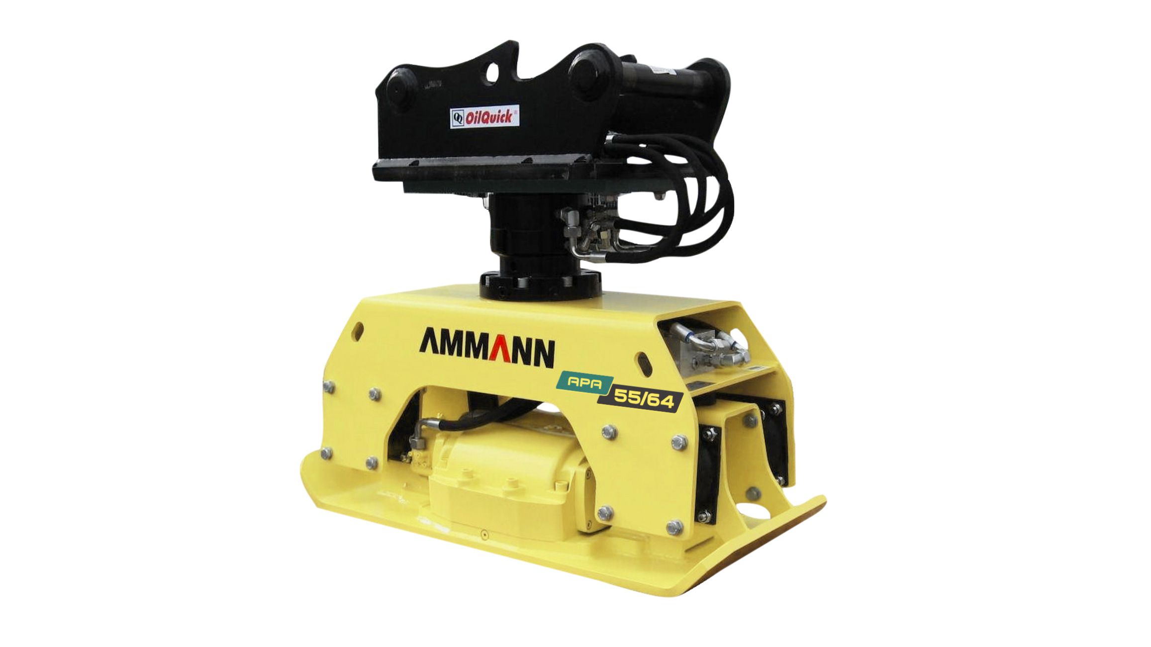 Plaque de compactage adaptable pour pelle 5 tonnes - Ammann France - APA 55/64 C avec système de vibration breveté_0