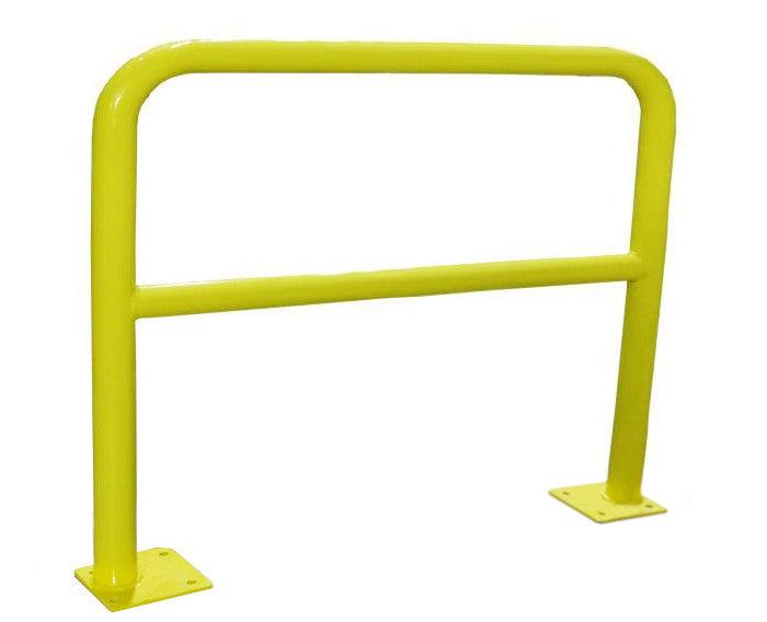 Barrière de sécurité acier jaune 1500 x 1000 - 190481_0