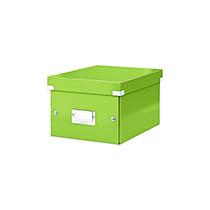 BOÎTE DE RANGEMENT CARTON LEITZ CLICK&STORE WOW H 20 X L 28 X P 36,8 CM VERT