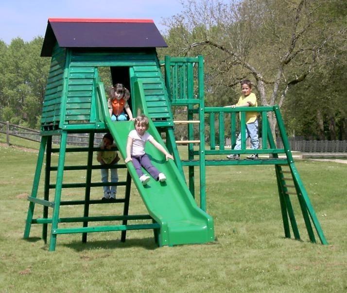 Cabane de jeu sur pilotis pour enfants - Cabane de l'ours_0