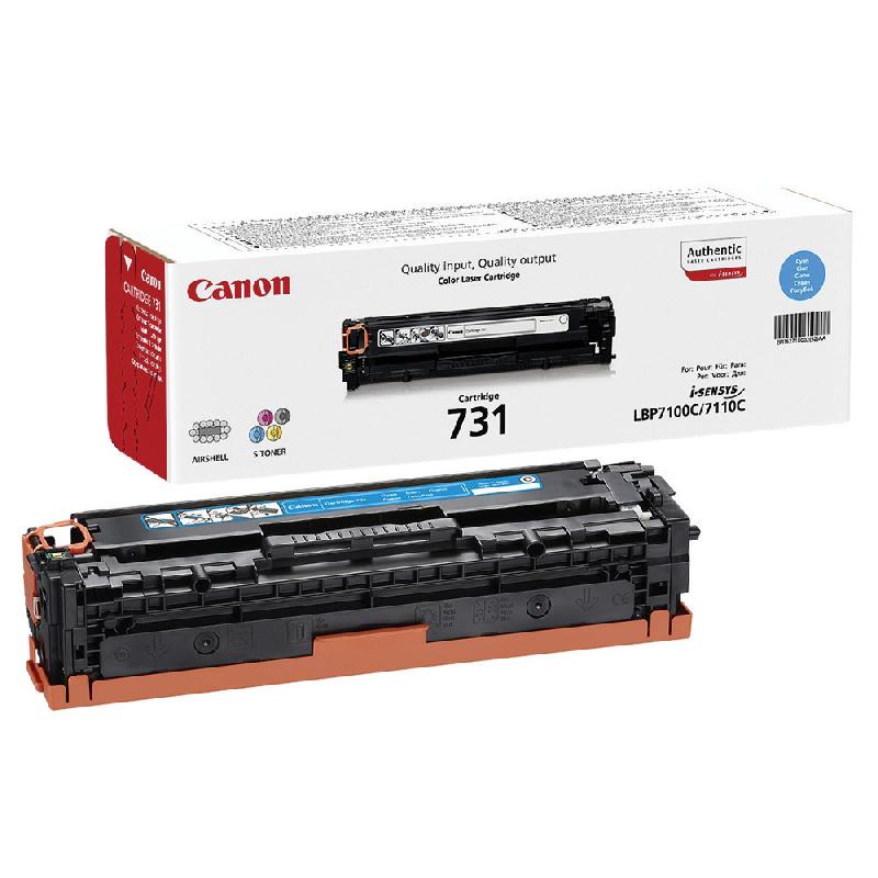 CARTOUCHE ENCRE CANON CRG 731 C CYAN POUR IMPRIMANTE LASER