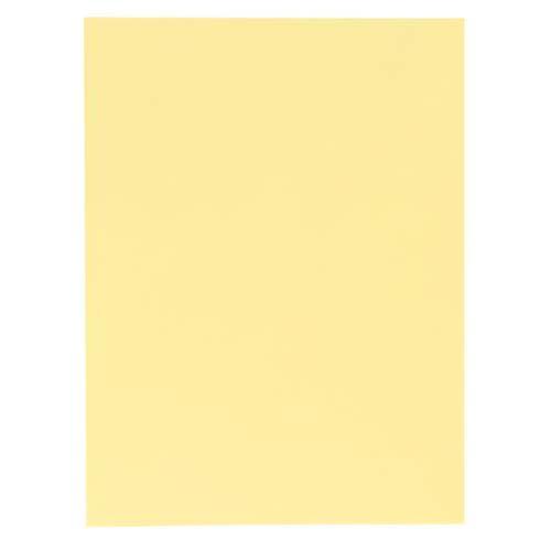 CHEMISE COIN PAPIER DOUBLE POCHES EXACOMPTA A4 DOSSIER 210 G CITRON - PAQUET DE 25