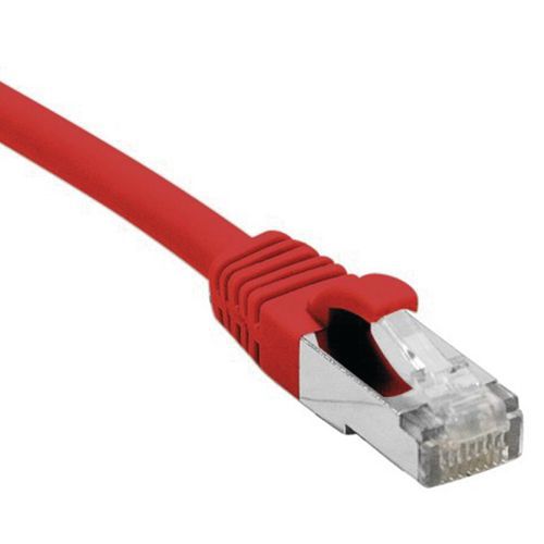 CORDON RJ45 CATÉGORIE 6 F/UTP LSOH SNAGLESS ROUGE - 20 M - CUC