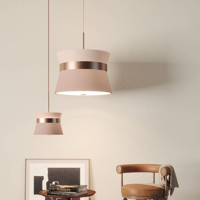 EASY LIGHT CARAMELO M SUSPENSION, Ø 30 CM, WOLKE